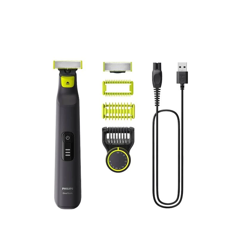 Philips OneBlade Pro QP6542/10 Yüz +Vücut Şekillendirici, 12 Uzunluk Ayarı, Islak ve Kuru Tıraş